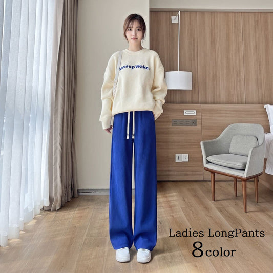 ロングパンツ ワイドパンツ コーデュロイ レディース ボトムス 長ズボン 商品画像