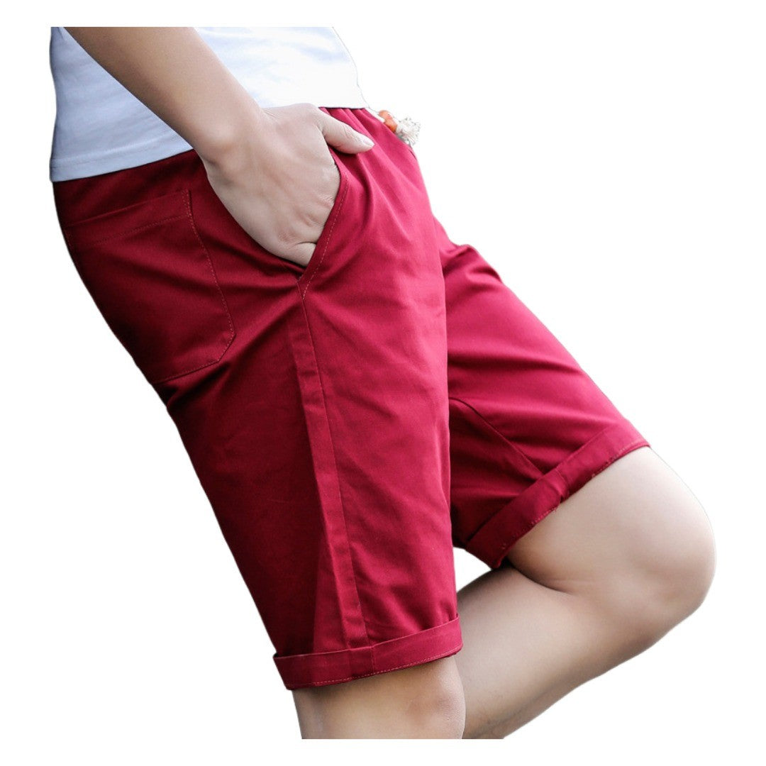 ハーフパンツ メンズ 男性用 ショートパンツ 短パン 半ズボン 大きいサイズ ボトムス ズボン パンツ 短パン 無地 単色 ウエストゴム シンプル おしゃれ かっこいい カジュアル デイリー 着回し 休日 リラックスウェア 紳士用