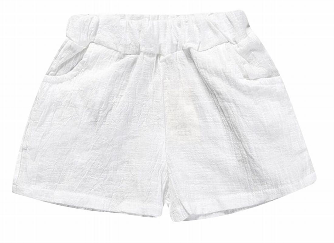 ショートパンツ ボトムス 80-130cm キッズ 子供服 男女兼用 男の子 女の子 短パン シンプル おしゃれ カジュアル 夏服