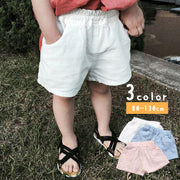 ショートパンツ ボトムス 80-130cm キッズ 子供服 男女兼用 男の子 女の子 短パン シンプル おしゃれ カジュアル 夏服