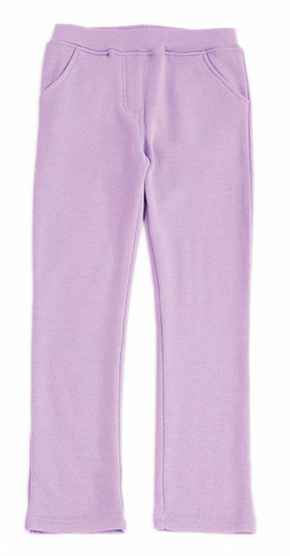 ロングパンツ 裏起毛パンツ 長ズボン キッズ ジュニア 子供服 ラベンダー バリエーション画像