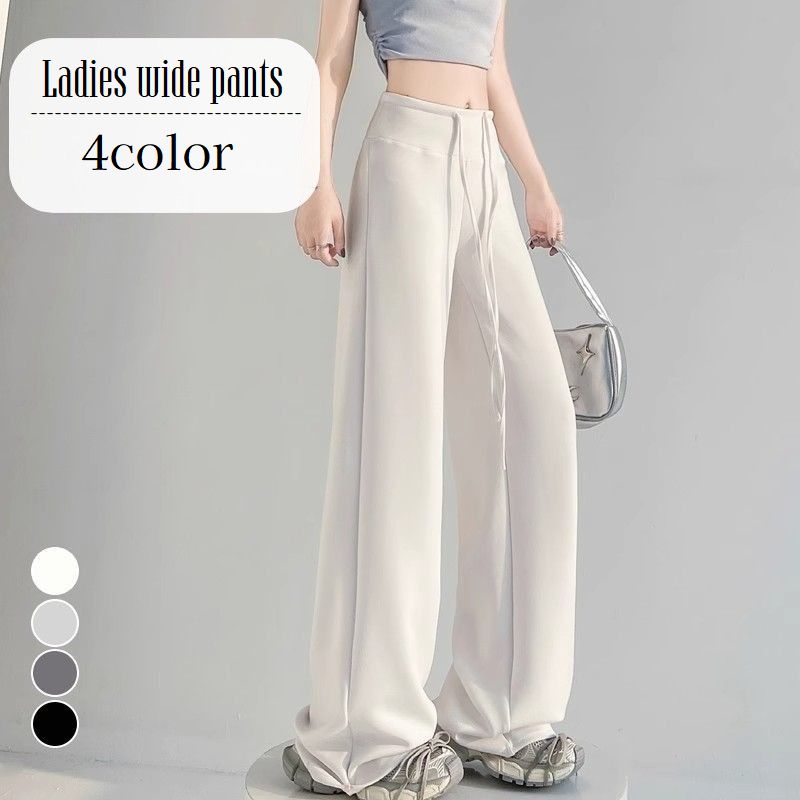 ワイドパンツ ロングパンツ スウェットパンツ レディース 婦人服 ボトムス 商品画像