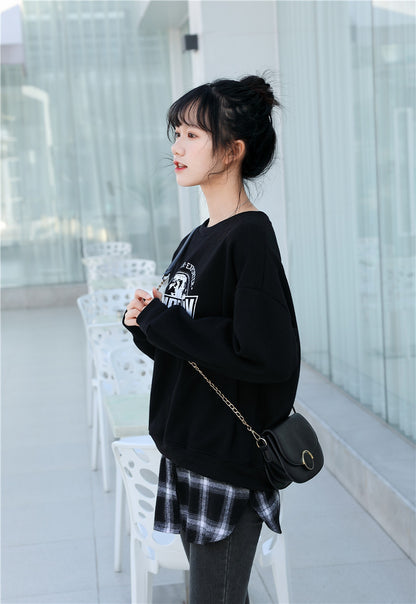 付け裾 つけ裾 フェイクレイヤードシャツ レディース 女性 サイドスリット 商品画像3