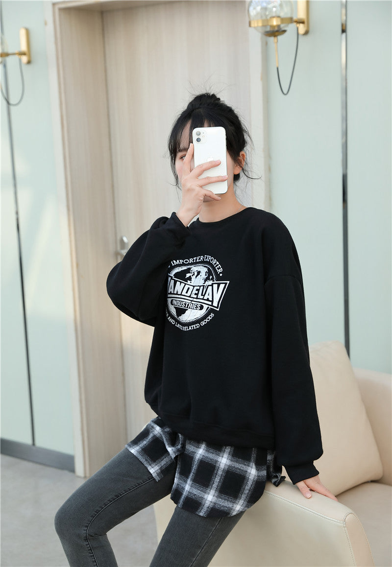 付け裾 つけ裾 フェイクレイヤードシャツ レディース 女性 サイドスリット 商品画像5