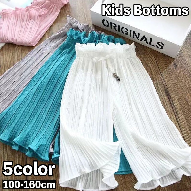 ロングパンツ ワイドパンツ 子供 キッズ ジュニア 女の子 商品画像