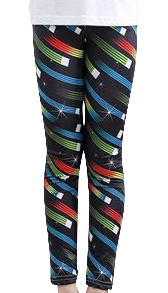 レギンス レギンスパンツ スパッツ 子供 キッズ ボトムス ブラック バリエーション画像
