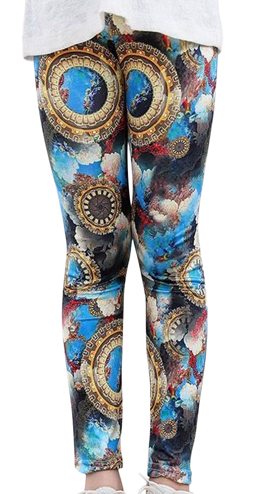 レギンス レギンスパンツ スパッツ 子供 キッズ ボトムス スカイ バリエーション画像