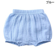 ブルマパンツ 子供服 ベビー キッズ 赤ちゃん オーバーパンツ かぼちゃパンツ ボトムス ショートパンツ 無地 可愛い おしゃれ シンプル カジュアル 男の子 女の子