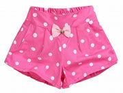 ショートパンツ 女の子 キッズ 子ども ボトムス 半ズボン 短パン ショート丈 カラフル ウエストゴム ハート ドット リボン カジュアル かわいい カワイイ 涼しい 春夏
