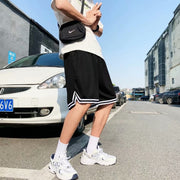 ハーフパンツ 半ズボン ボトムス メンズ 男性 ウエストゴム ウエスト紐 スウェット ジャージ カジュアル スポーツ ゆったり 部屋着 ルームウェア 短パン イージーパンツ シンプル 普段着 着回し 大きいサイズ トレーニング ジム リラックス