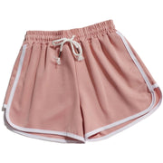 ショートパンツ ワイドパンツ 短パン レディース 大きいサイズ 普段着 部屋着 ゆったり ウエストゴム 無地 薄手 夏 スポーツ
