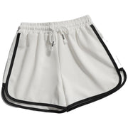 ショートパンツ ワイドパンツ 短パン レディース 大きいサイズ 普段着 部屋着 ゆったり ウエストゴム 無地 薄手 夏 スポーツ