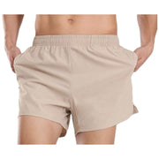 ショートパンツ スポーツウェア メンズ 男性 ボトムス ウエストゴム ポケット 短パン 半ズボン ショーパン 半パン 通気性 トレーニングウェア ジム ジョギング ランニング 運動着 カジュアル 大きいサイズ 紳士用