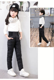 長ズボン 子供服 中綿パンツ キッズ ベビー ジュニア 防寒 暖か ロングパンツ キルティング ウエストゴム 女の子 男の子 おしゃれ シンプル 無地 レッド ブラック ネイビー