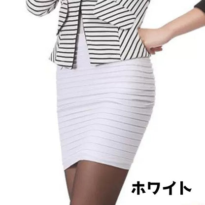 ミニスカート タイトスカート チューブトップ 2way スリムフィット レディース 商品画像5