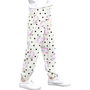 ジョガーパンツ ジョグパンツ 子供服 キッズ ジュニア ロングパンツ 長ズボン 裾絞り パンツ 総柄 プリント 裾リブ ウエストゴム サルエル 楽ちん 子供用 こども用 子ども用 男の子 女の子 男児 女児 カジュアル ボトムス