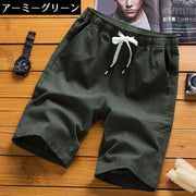ハーフパンツ メンズ 男性 ボトムス 短パン 半ズボン 無地 単色 大きいサイズあり 薄手 ラフ ウエストゴム ウエスト紐 ポケット付き カジュアル シンプル レジャー アウトドア 運動 スポーツ 定番 ベーシック ヘビロテ 着回し 夏