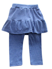 キッズスカート付きレギンス スカッツ 10分丈 子供服 子供 キッズ ジュニア 女の子 スカート付きレギンス レギンス スカート フリル シンプル 無地 ボトムス 子ども こども 90 100 110 120 130 140