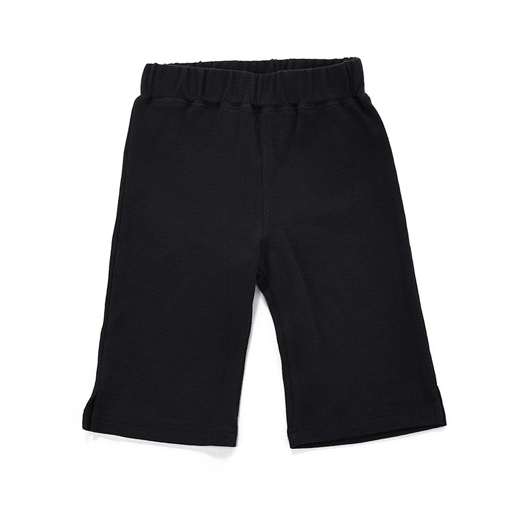 子供服 ストレッチハーフパンツ ハーフパンツ ショートパンツ 短パン 半ズボン ブラック バリエーション画像