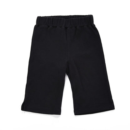 子供服 ストレッチハーフパンツ ハーフパンツ ショートパンツ 短パン 半ズボン ブラック バリエーション画像