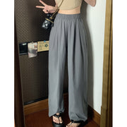 ロングパンツ ワイドパンツ フレアパンツ レディース 女性 ボトムス 長ズボン ウエストゴム 薄手 ポケット 無地 単色 シンプル おしゃれ カジュアル かわいい デイリー ゆったり 普段使い 大きいサイズ 婦人服