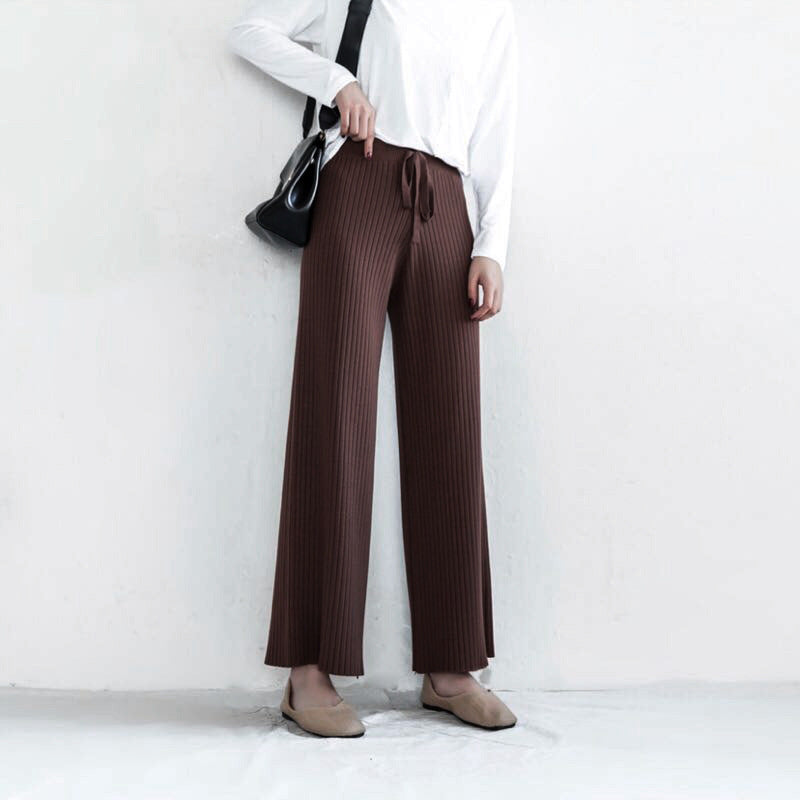 ロングパンツ ワイドパンツ ドレープパンツ 長ズボン レディース 女性 商品画像3