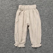 ロングパンツ バルーンパンツ かぼちゃパンツ 子供用 アラジンパンツ ハーレムパンツ ゆったりめ ルーズ 長ズボン ボトムス ウエストゴム 春 キッズ ベビー 子供服 子ども服 こども服 女の子 女児 男の子 男児 シンプル 単色 ソリッドカラー