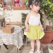 ショートパンツ バルーンパンツ ふんわりパンツ カボチャパンツ ボトムス キッズ 子ども 女の子 ショーパン ズボン お出かけ おしゃれ