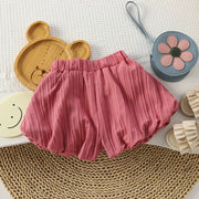 ショートパンツ バルーンパンツ ふんわりパンツ カボチャパンツ ボトムス キッズ 子ども 女の子 ショーパン ズボン お出かけ おしゃれ