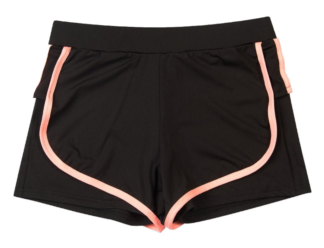 ショートパンツ ロングパンツ レギンス付きパンツ 単品 レディース ボトムス 【ショート】オレンジ バリエーション画像
