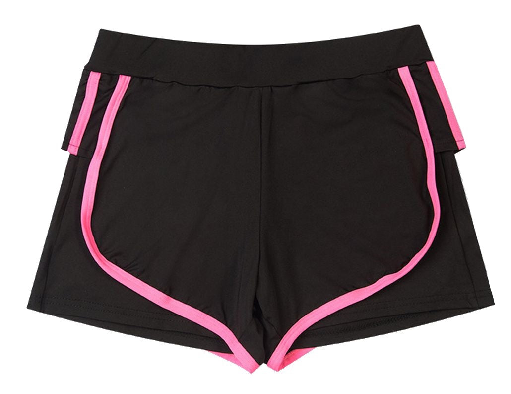 ショートパンツ ロングパンツ レギンス付きパンツ 単品 レディース ボトムス 【ショート】ローズ バリエーション画像