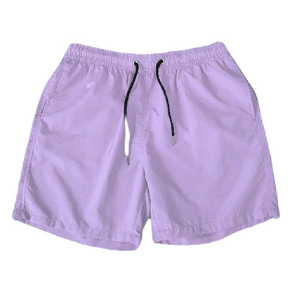 ショートパンツ ハーフパンツ 水陸両用 メンズ 男性用 ボトムス ライトパープル バリエーション画像