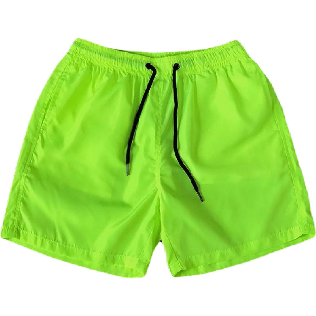 ショートパンツ ハーフパンツ 水陸両用 メンズ 男性用 ボトムス ネオングリーン バリエーション画像