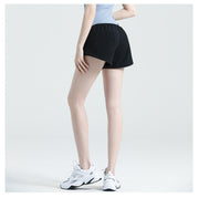 スポーツウェア ショートパンツ スポーツパンツ 短パン ズボン ボトムス レディース 女性 婦人 チラ見え防止 ポケット 通気性 無地 単色 シンプル おしゃれ かわいい ランニング 大きいサイズ