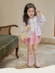ショートパンツ かぼちゃパンツ ブルマパンツ 半ズボン ハーフパンツ キッズ ベビー 子供 こども ボトムス ふんわり おしゃれ かわいい
