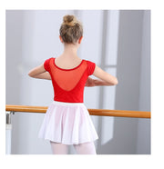 バレエスカート 巻きスカート プルオンスカート ダンス衣装 キッズ ジュニア 子供 女の子 大人 レディース バレエ服 バレエ衣装 バレエ用品 ミニスカート ボトムス シフォン生地 フレア ミニ丈 ラップスカート 透け感 シアー 白 ピンク 青 黒 赤 紫 黄 灰