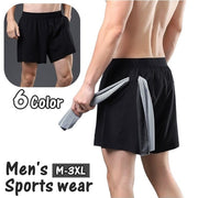 スポーツウェア ハーフパンツ ショートパンツ ループ付き ポケット付き メンズ 男性 紳士 大きいサイズ ボトムス トレーニングウェア 通気性 速乾性 シンプル カジュアル かっこいい おしゃれ トレーニング フィットネス ジム ランニング