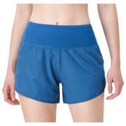 スポーツウェア ショートパンツ レディース 女性用 ボトムス 短パン 無地 ポケット付き ランニング ジョギング トレーニング ジム ズボン シンプル