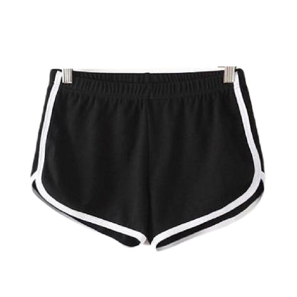 ショートパンツ ホットパンツ レディース ジョギング フィットネス ヨガ ブラック バリエーション画像