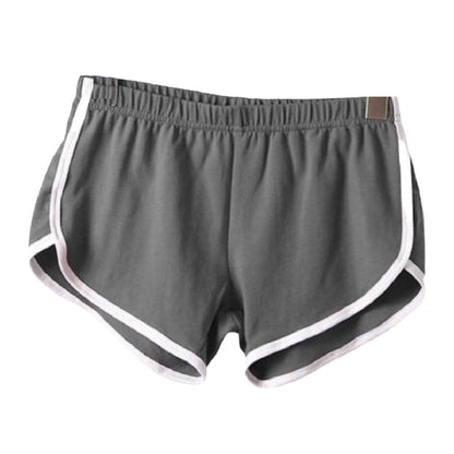 ショートパンツ ホットパンツ レディース ジョギング フィットネス ヨガ グレー バリエーション画像