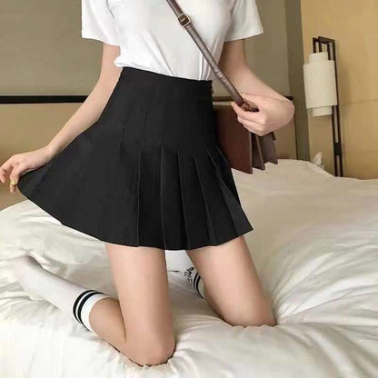 プリーツスカート ミニスカート インナーパンツ付き レディース 女性 ボトムス 商品画像2