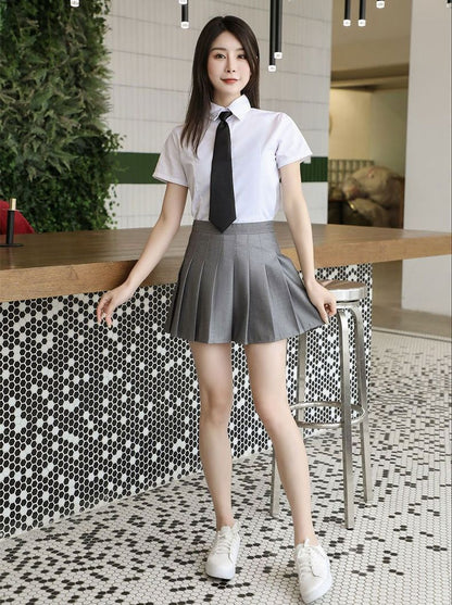 プリーツスカート ミニスカート インナーパンツ付き レディース 女性 ボトムス 商品画像5
