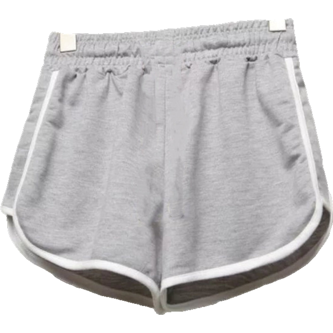 スポーツウェア ショートパンツ レディース ショート丈 短パン 半ズボン グレー バリエーション画像