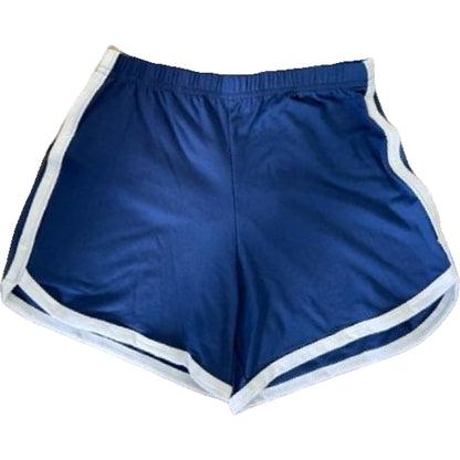 スポーツウェア ショートパンツ レディース ショート丈 短パン 半ズボン ネイビー バリエーション画像