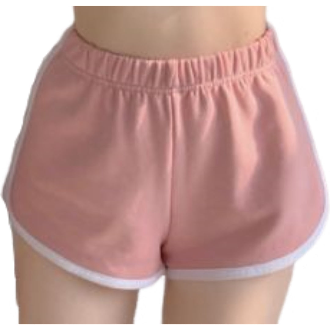 スポーツウェア ショートパンツ レディース ショート丈 短パン 半ズボン ピンク バリエーション画像