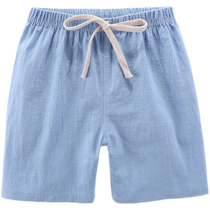 ショートパンツ キッズ ジュニア 子供服 暑さ対策 通年 ライトブルー バリエーション画像