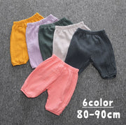 パンツ ベビー キッズ ズボン 長ズボン ロングパンツ ゆったり カジュアル 子供服 春物 80 90 100 110