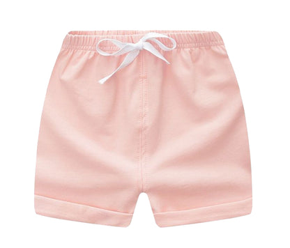ショートパンツ キッズ ベビー 男の子 女の子 ズボン ピンク バリエーション画像
