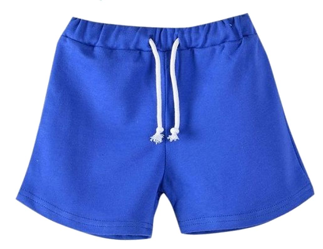 子供用 ショートパンツ キッズ ホットパンツ 短パン パンツ ブルー バリエーション画像