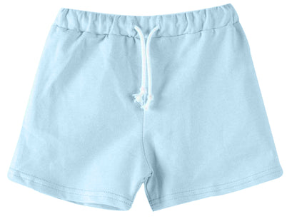 子供用 ショートパンツ キッズ ホットパンツ 短パン パンツ ライトブルー バリエーション画像